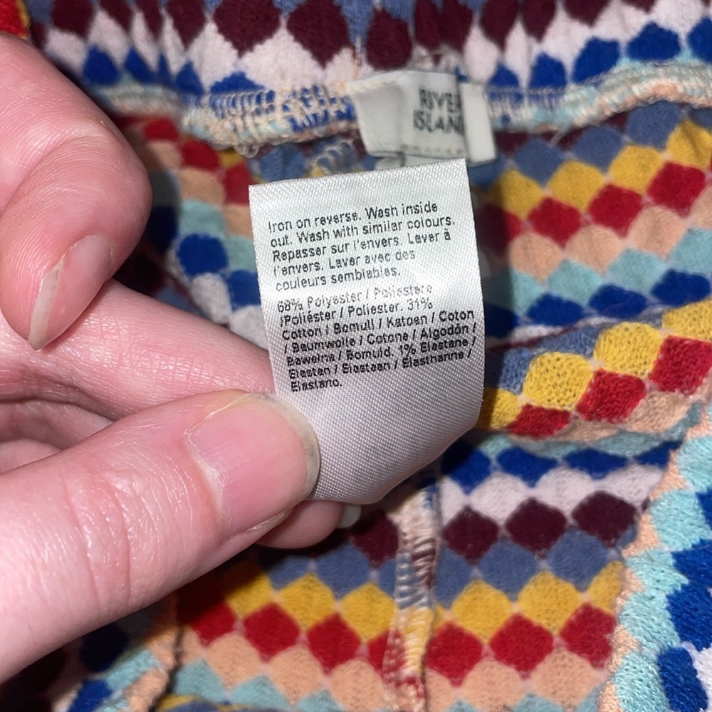 River Island Patterned Flared Pants - image 3